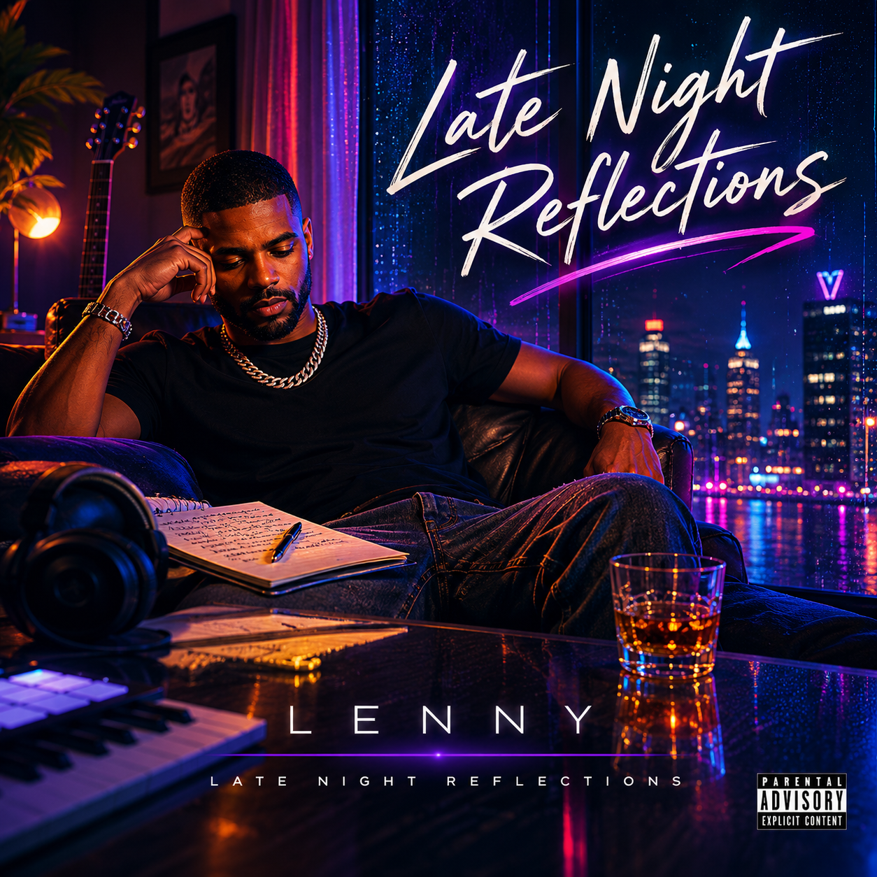 LATE NIGHT REFLECTION by SOLAIR NOIR