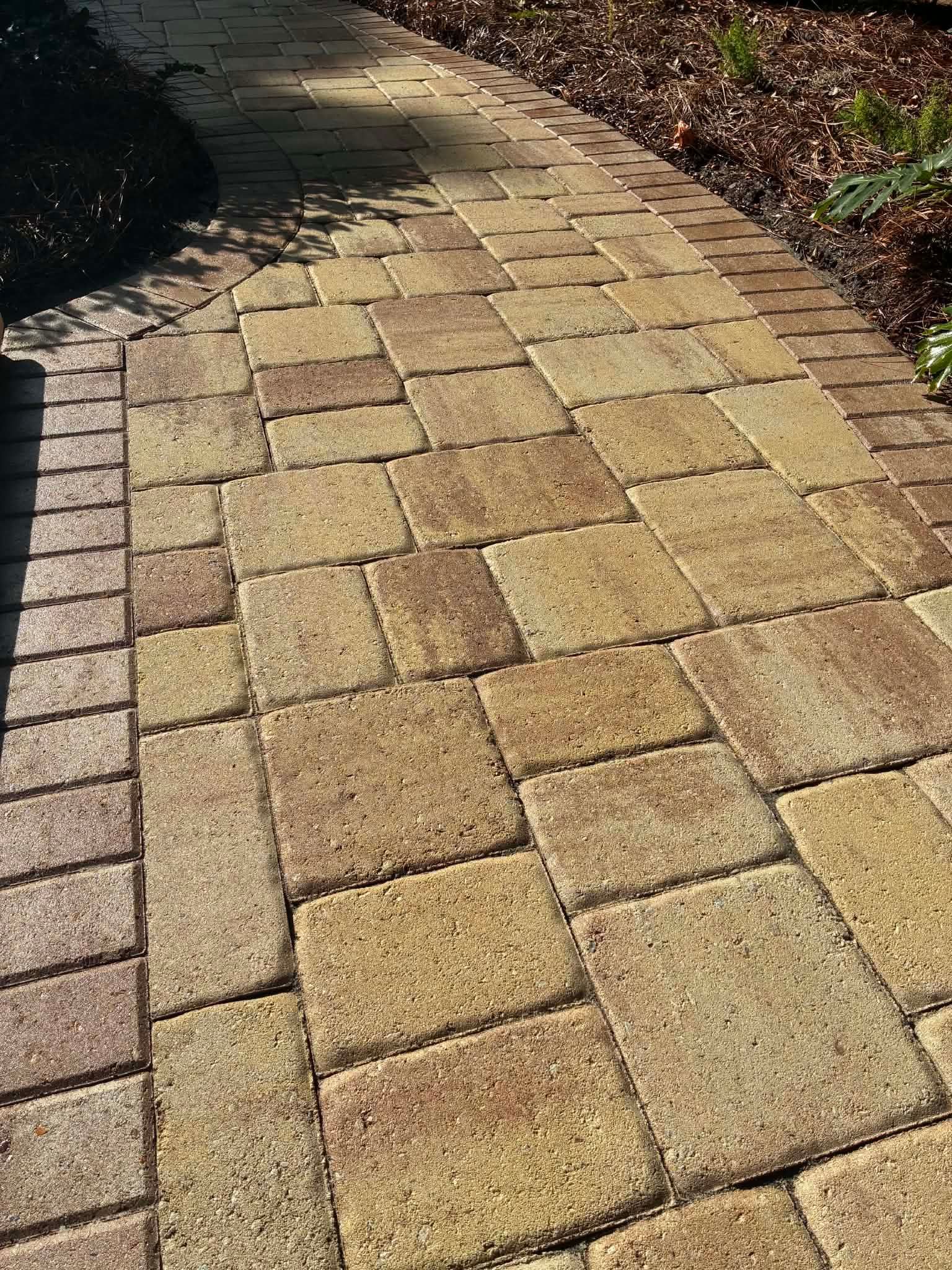 Paver Sealing Project in Ft. Walton Beach