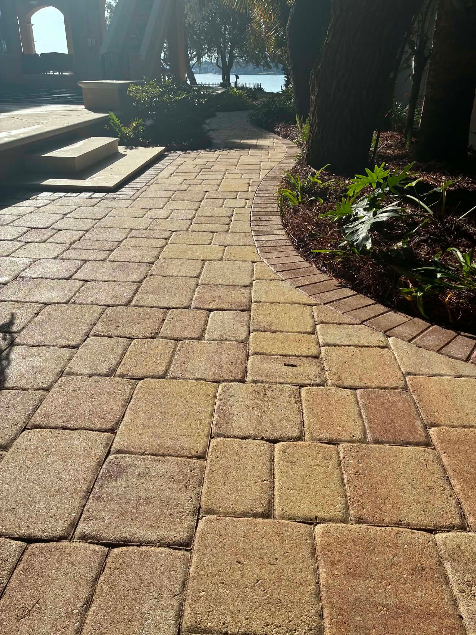 Paver Sealing Project in Ft. Walton Beach