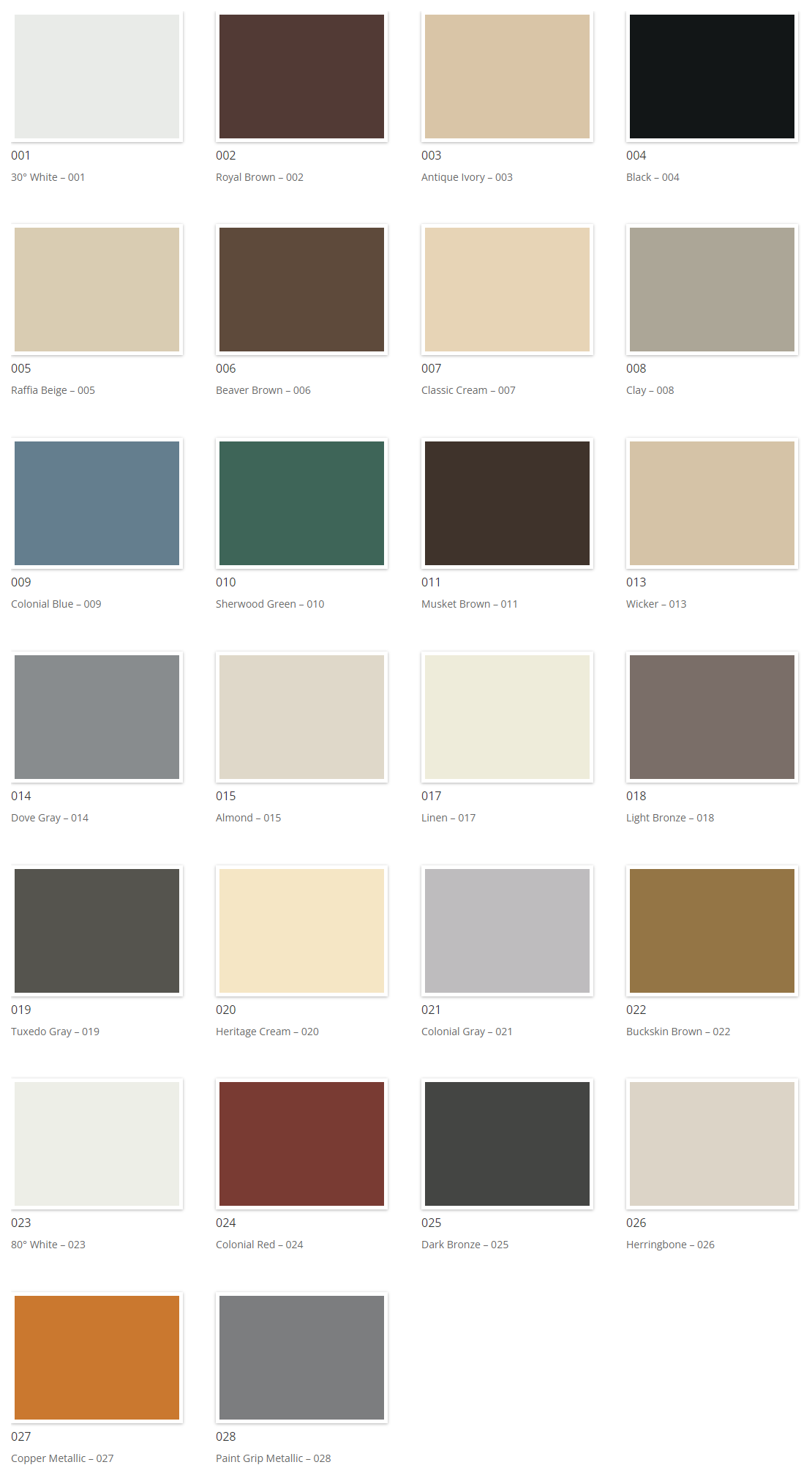 color pallet 