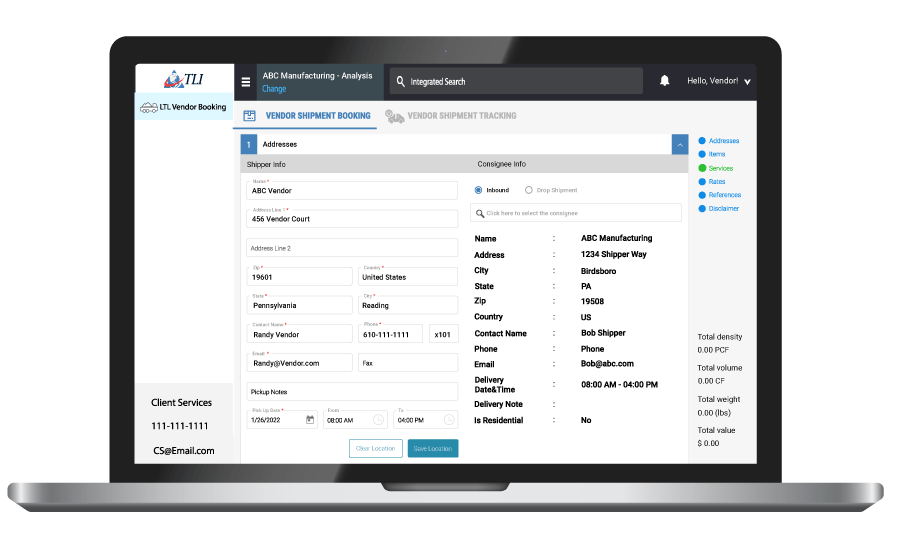 electronic Bill of Lading Creator