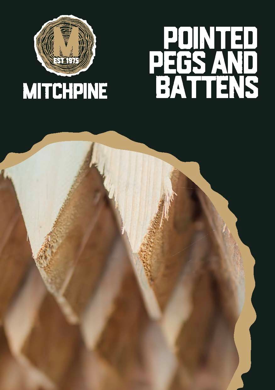 Information about Mitchpine Pointed Pegs and Battens