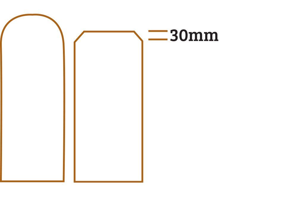 Wooden bollards