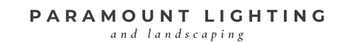 Paramount Lighting and Landscaping Logo
