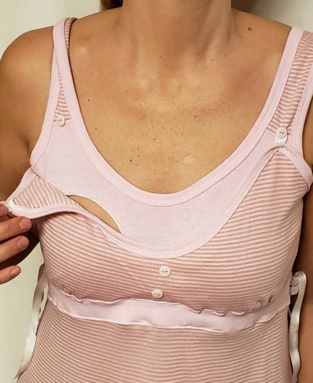 Camisón para amamantar