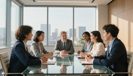 Executive team boardroom