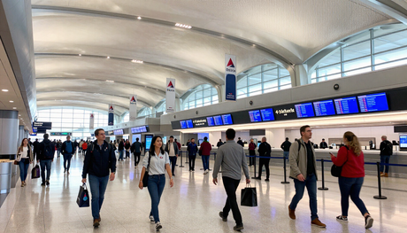 Hartsfield-Jackson Airport Delta terminal