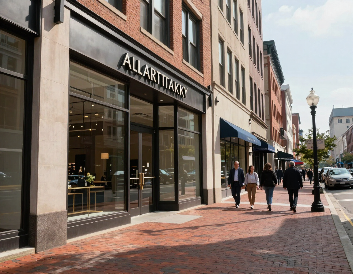 Atlanta business storefront