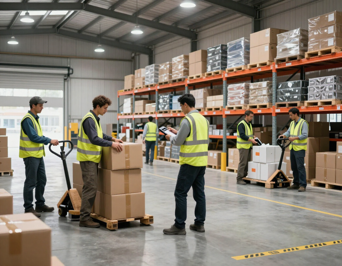 Logistics floor
