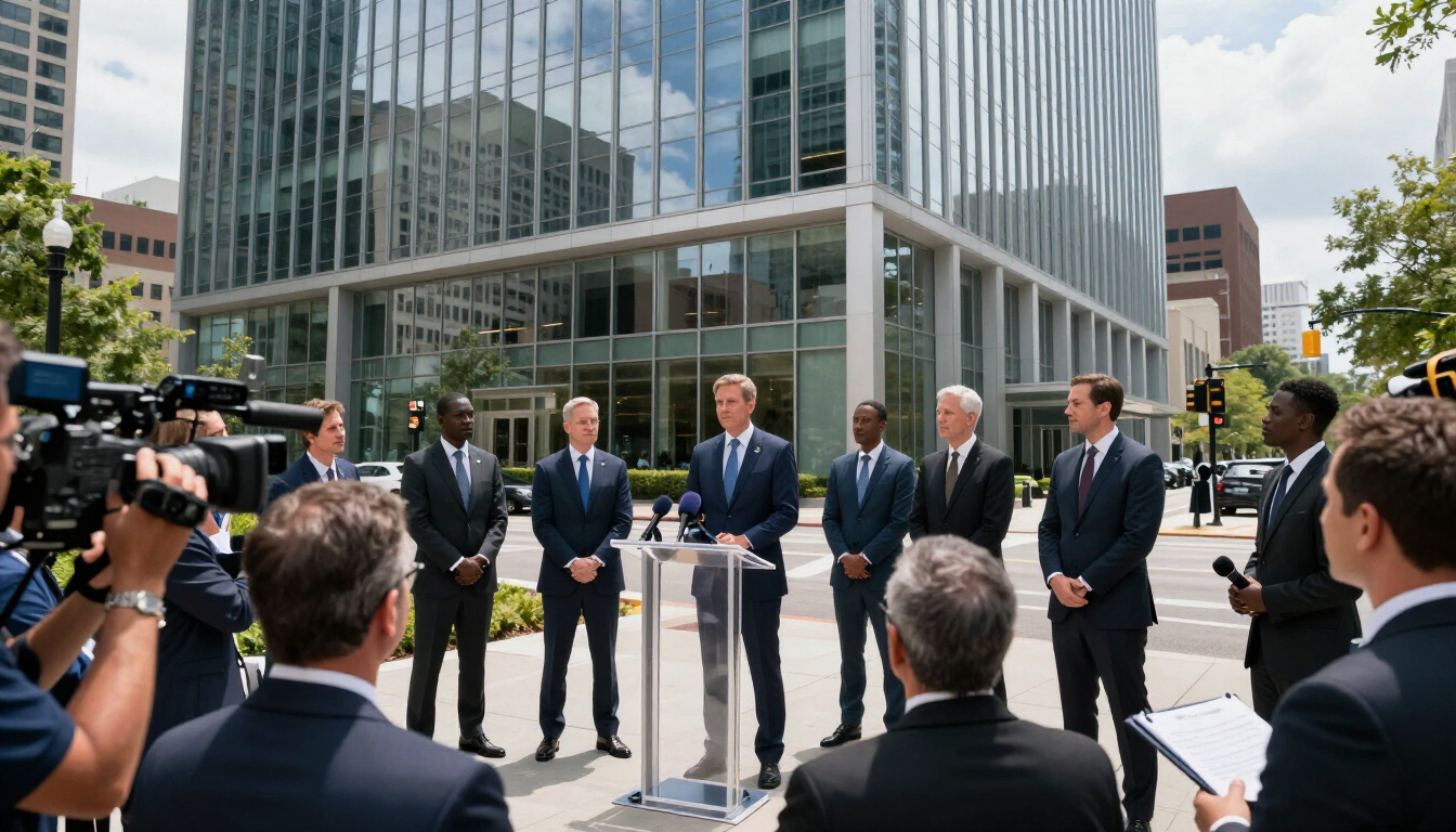 Executive press conference Atlanta