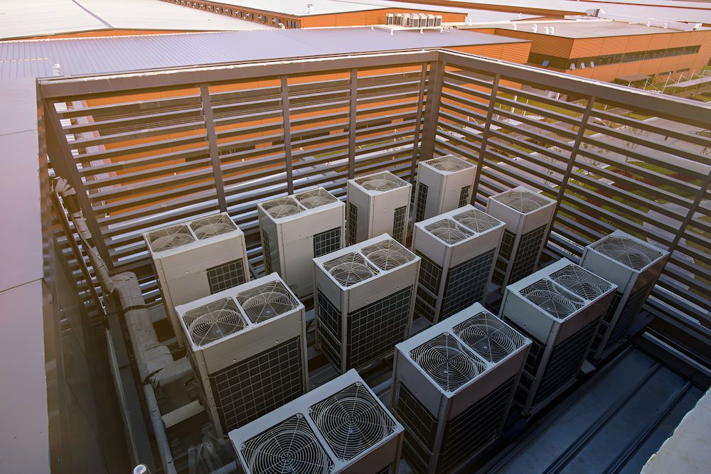 A Bunch Of Air Conditioners — BT Airconditioning In Portsmith, QLD