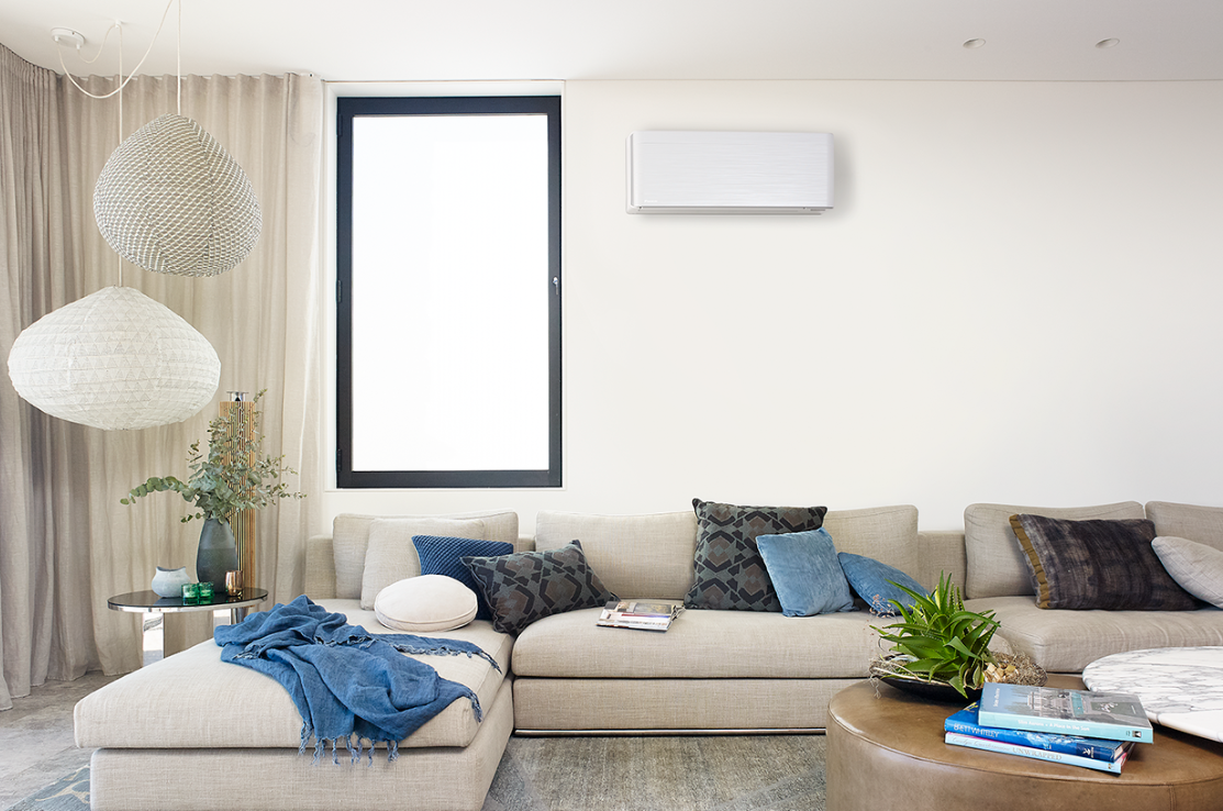A White Air Conditioner — BT Airconditioning In Portsmith, QLD