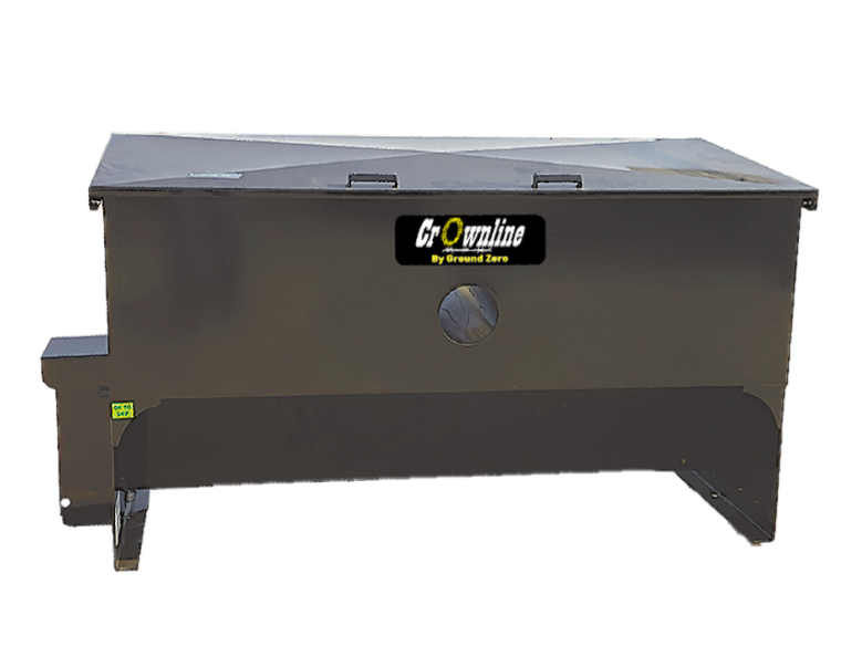 photo of cattle cube feeder width wise