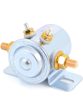 image of electrical solenoid used on the cake feeder
