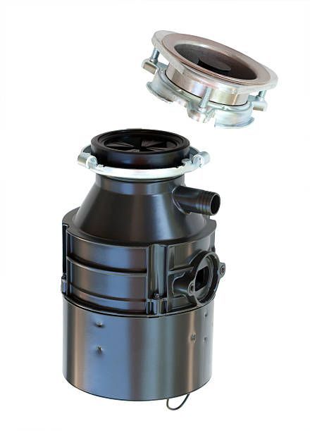 it shows the inside of a garbage disposal .
