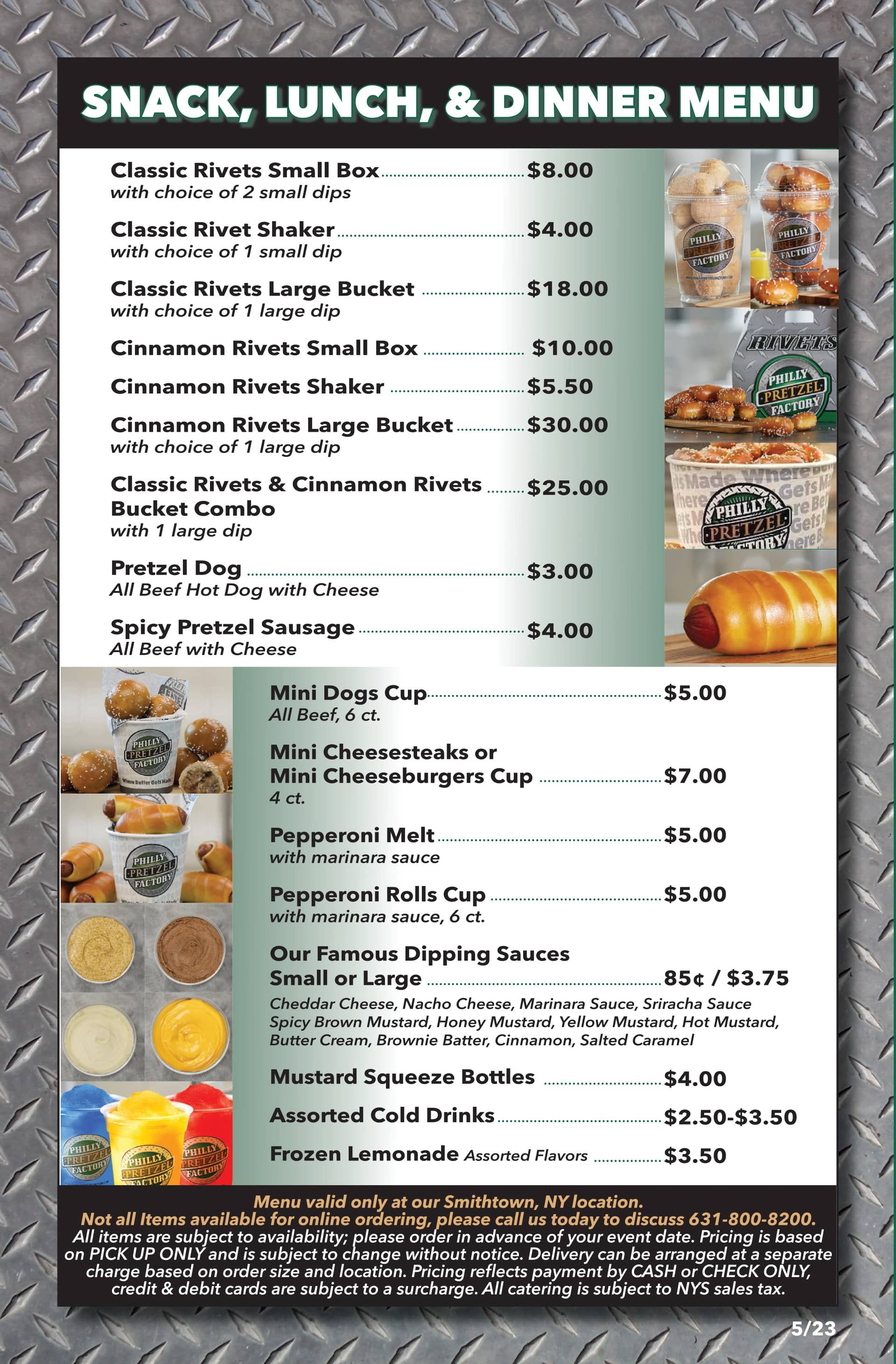 Philly Pretzel Factory Smithtown, NY