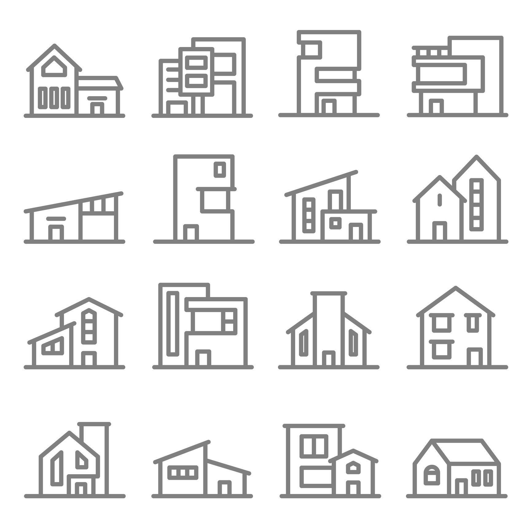 An aerial view of a row of houses with cars parked in front of them. An aerial view of a row of houses with cars parked in front of them.