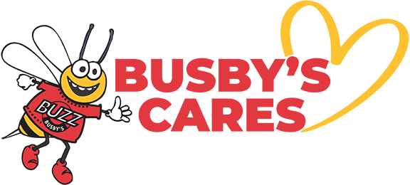 Busby's Cares Logo