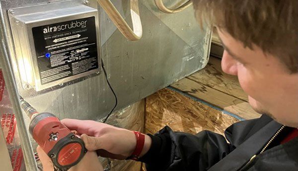Indoor Air Quality Air Scrubber