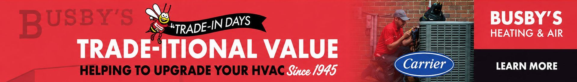 Trade-itional Value Banner