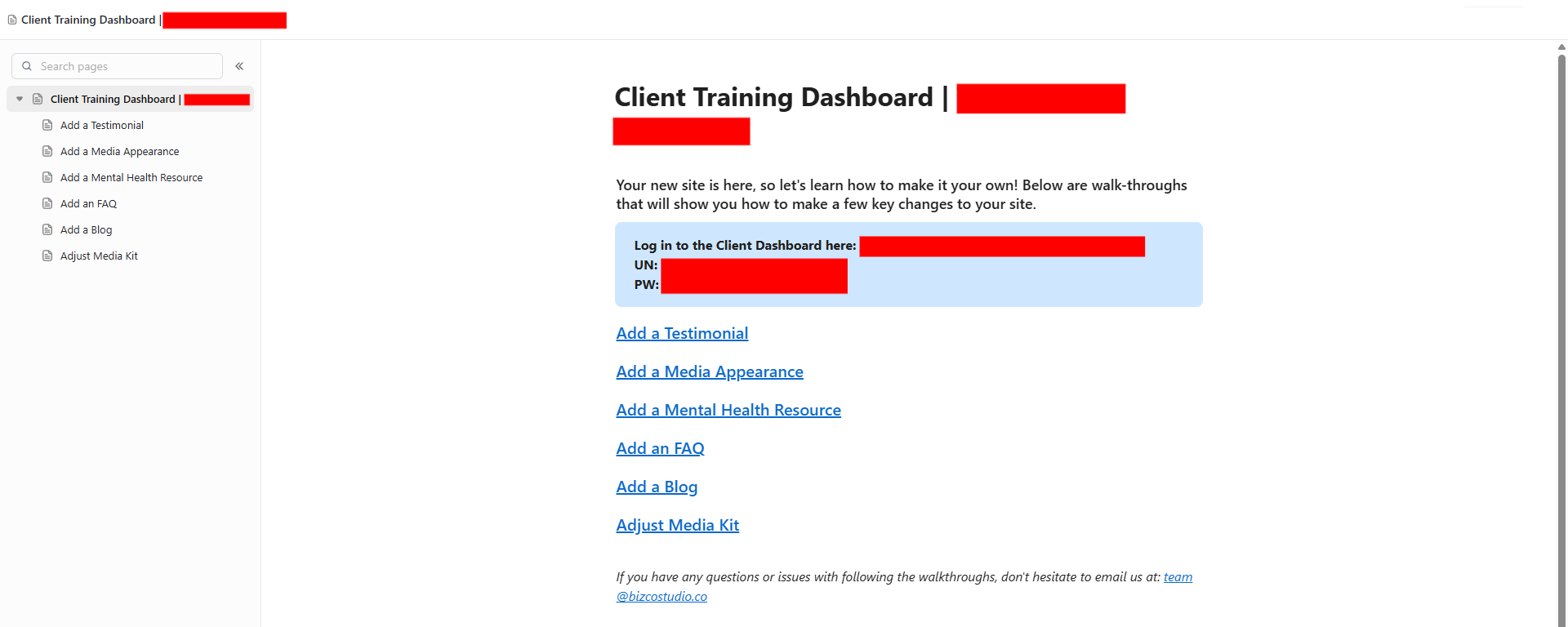 Preview of technical document, Editing WordPress Custom Posts