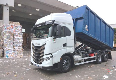 scarico materiali