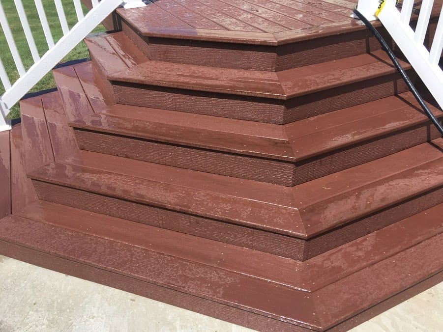 new deck steps