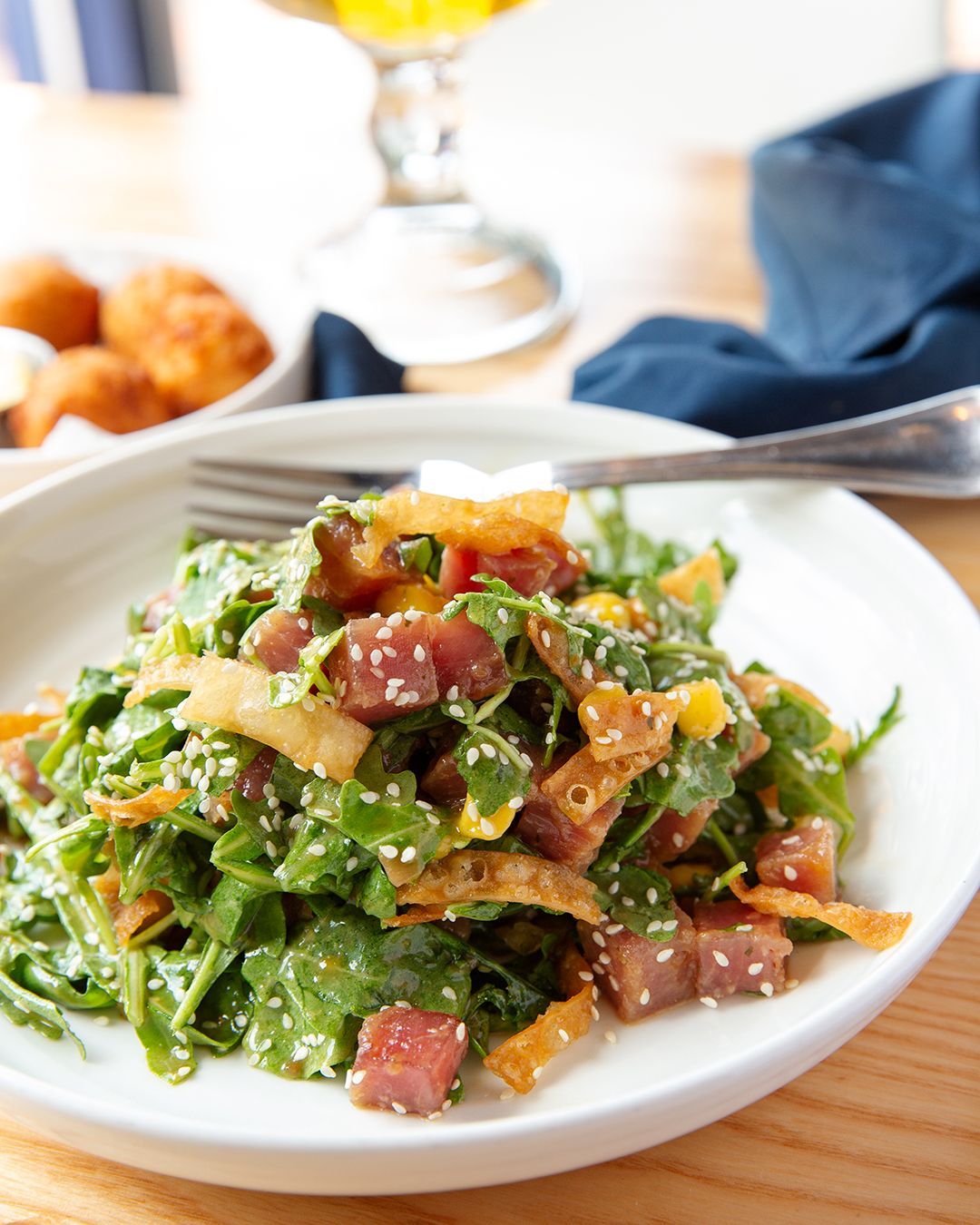 tuna tartar salad