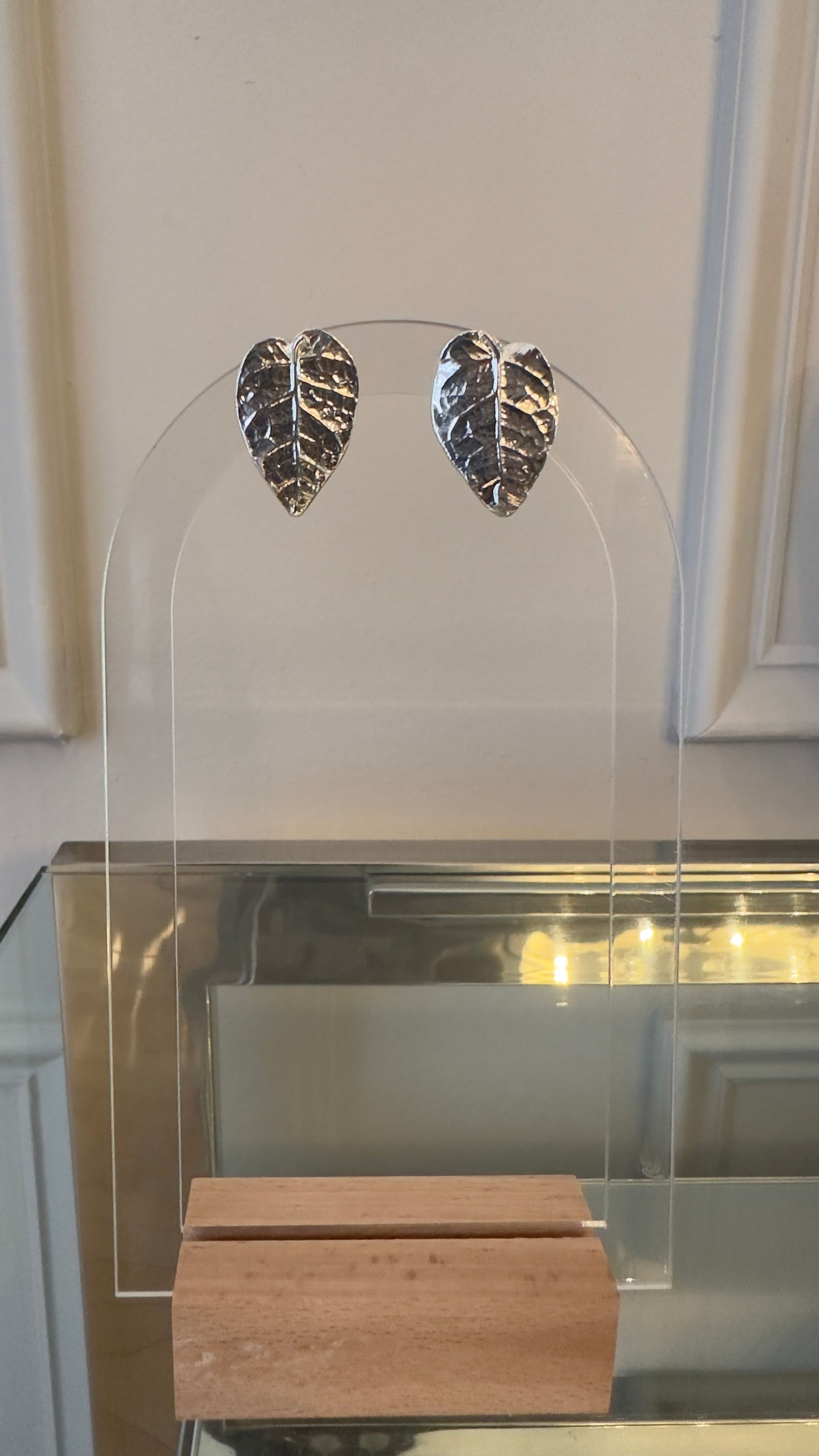 Star Ivy Earrings -Silver