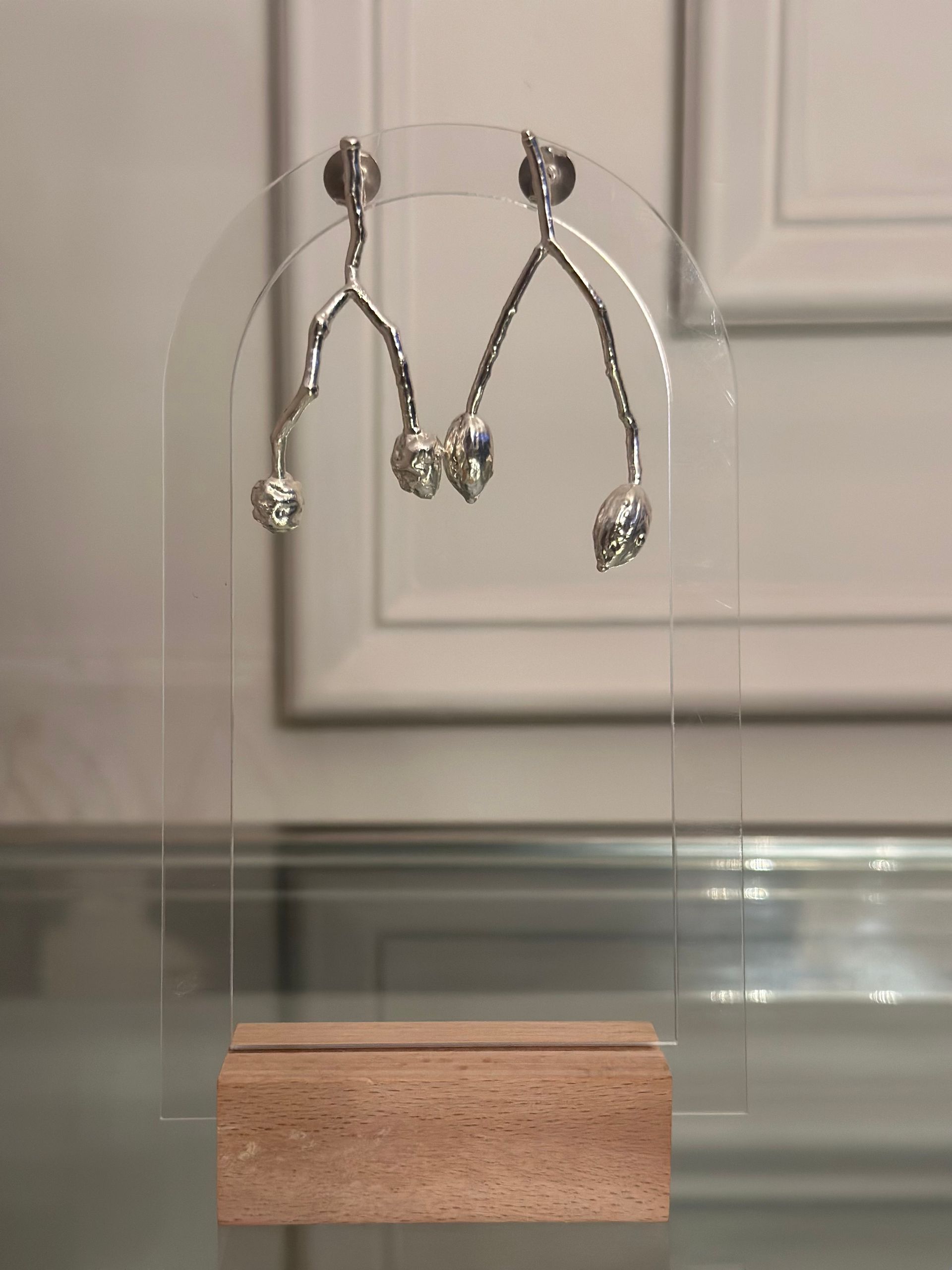 SEED & BRANCHES FOREST EARRING - SILVER