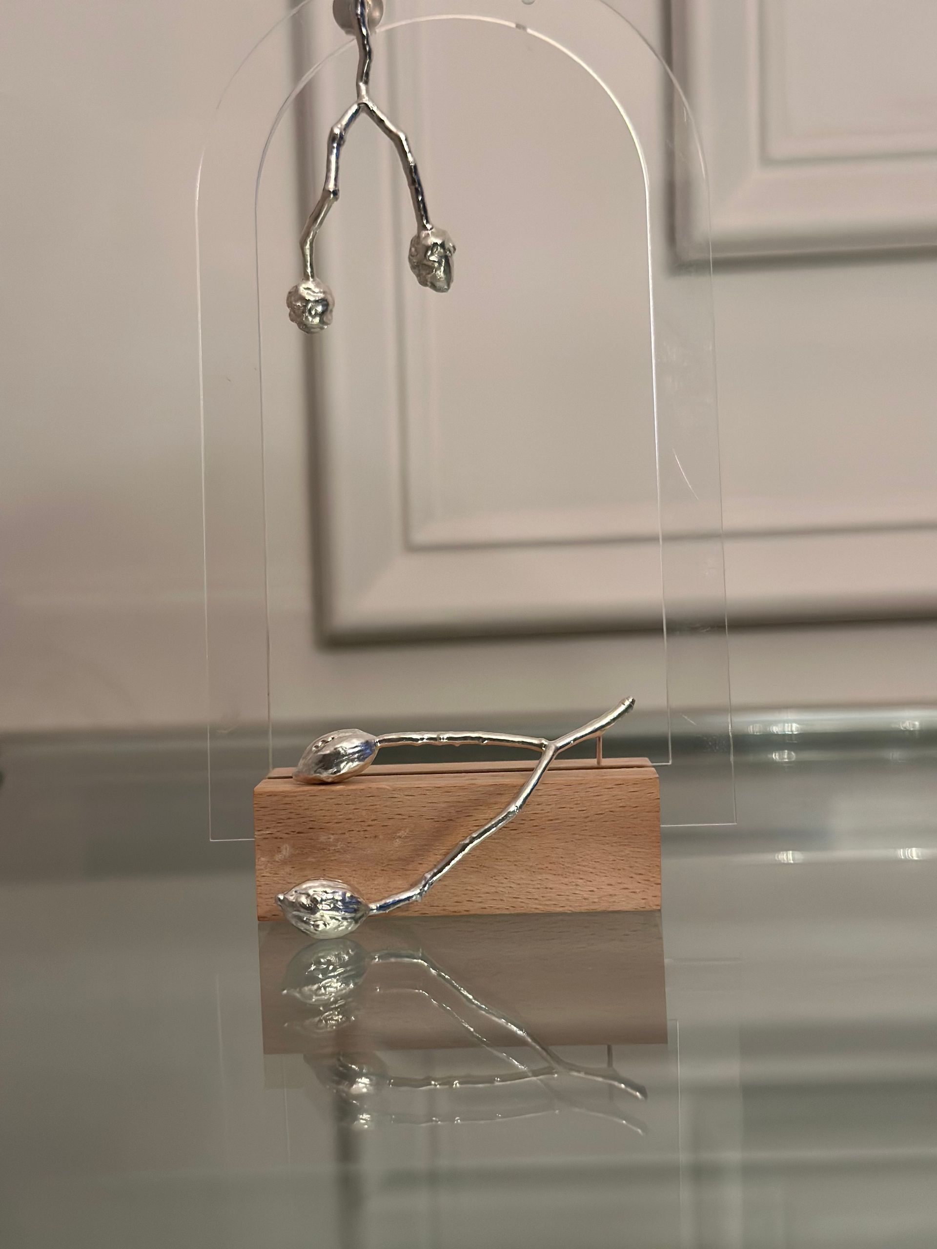 SEED & BRANCHES FOREST EARRING - SILVER