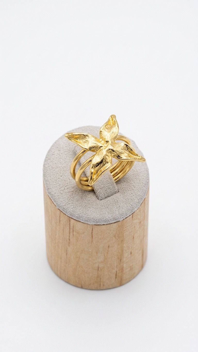 Jasmine Ring  -Gold