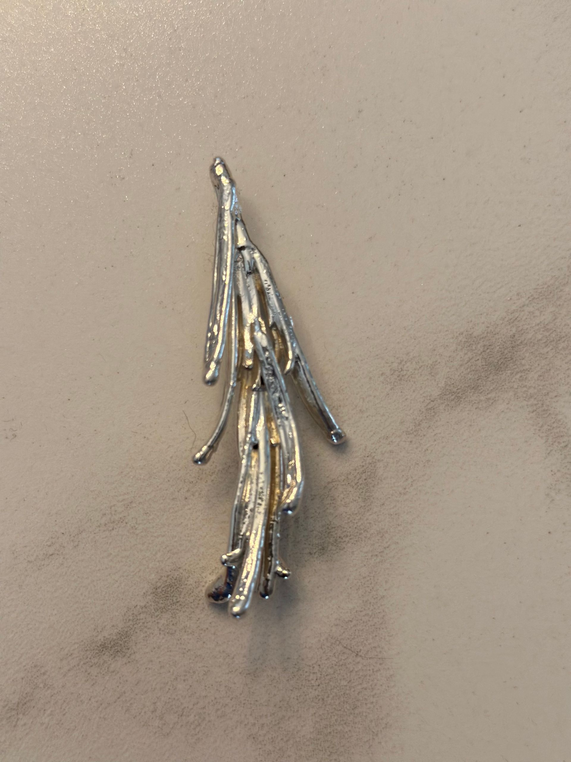 Rosemary Pendant -Silver