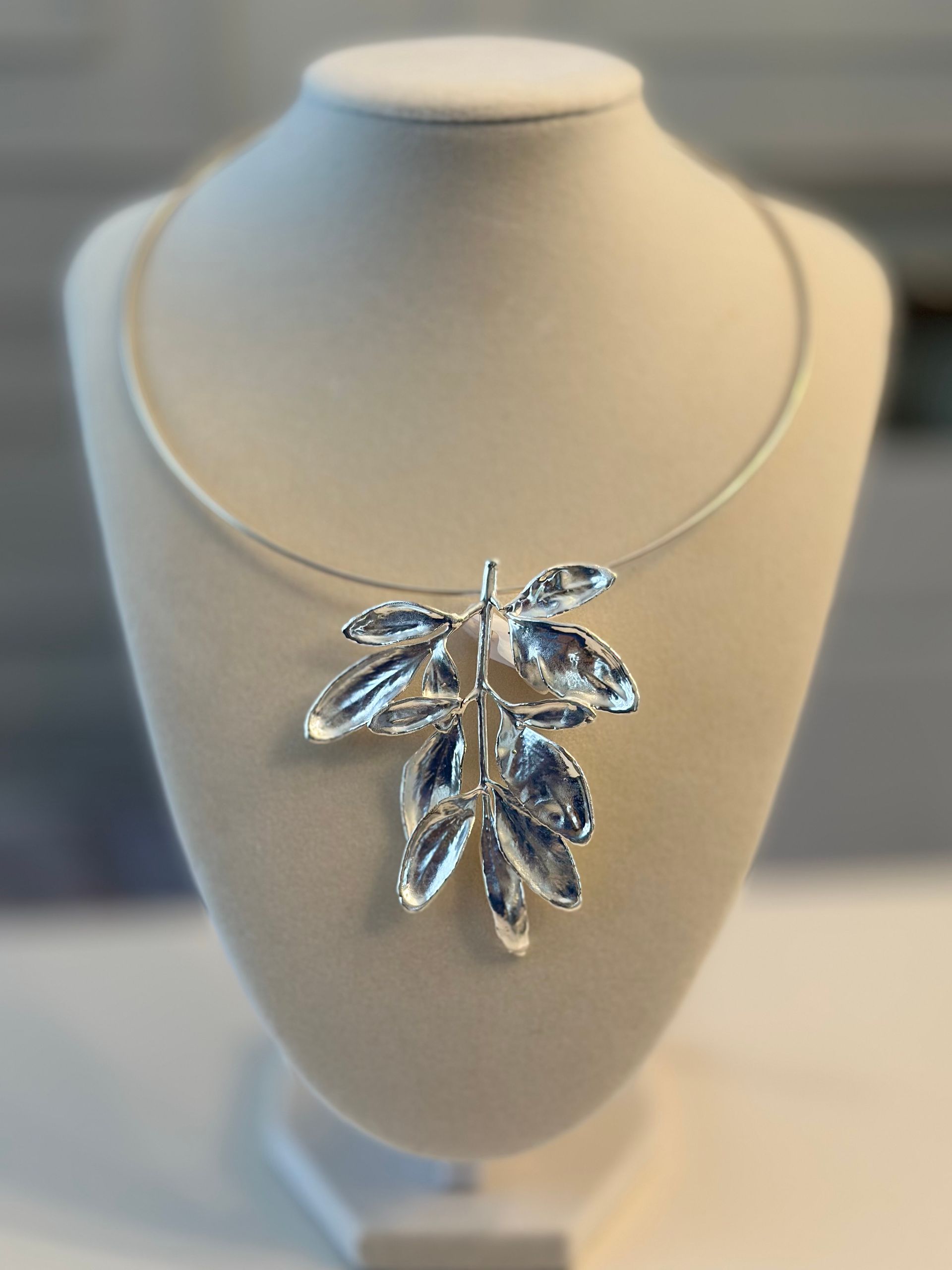 Rue Necklace Max - Silver