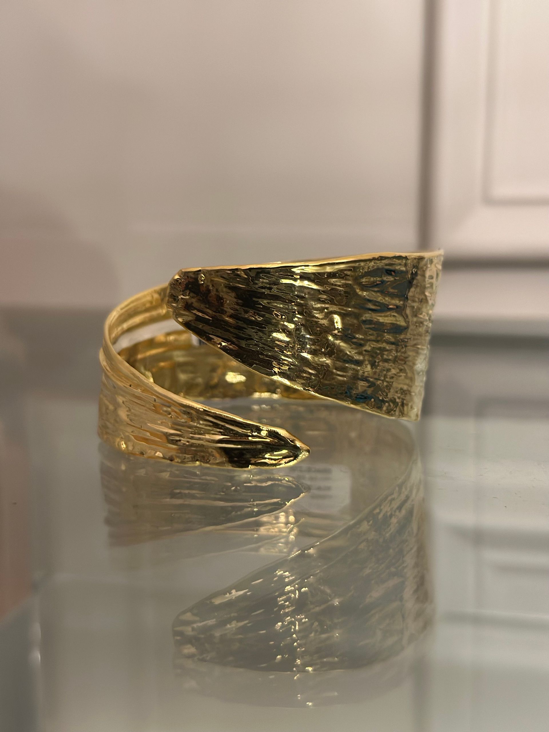 AÇAÍ leaf Bracelet- Gold