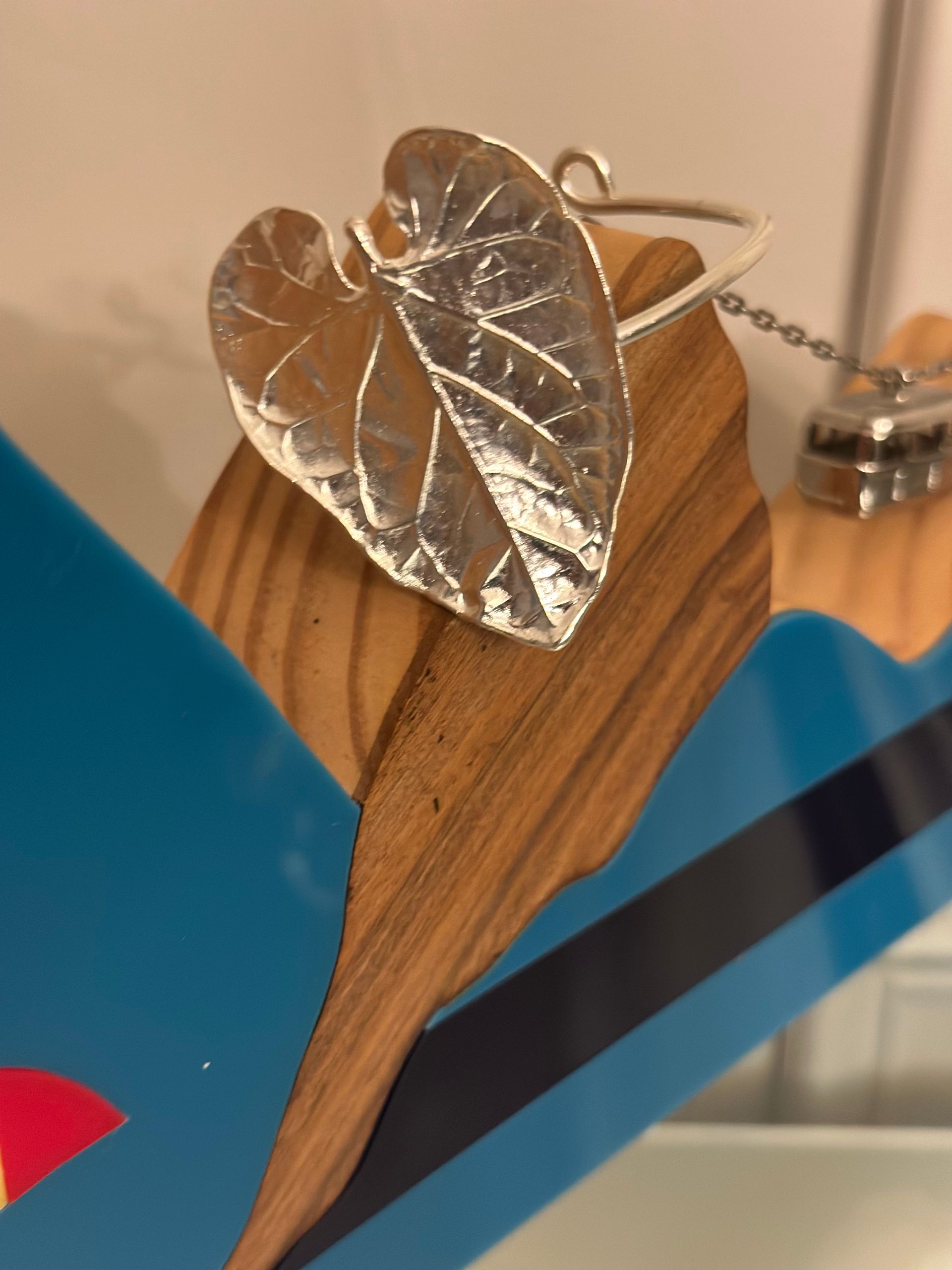 IMBE Leaf Bracelet - Silver