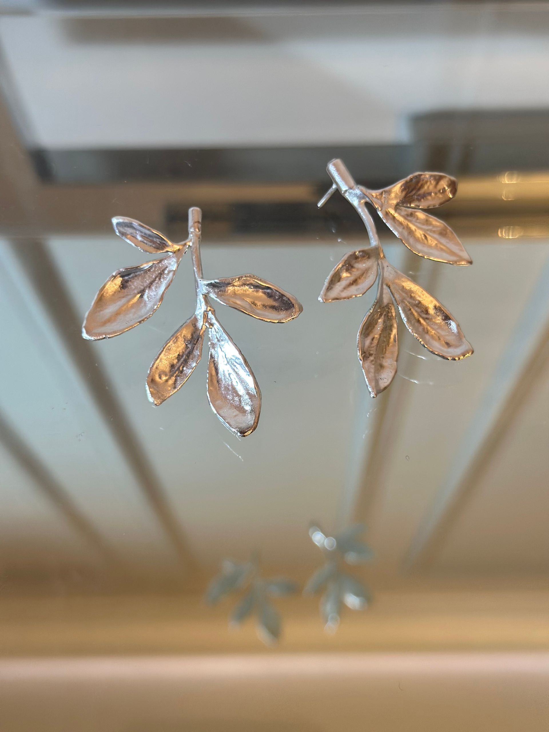 Rue Branches Earring- Silver