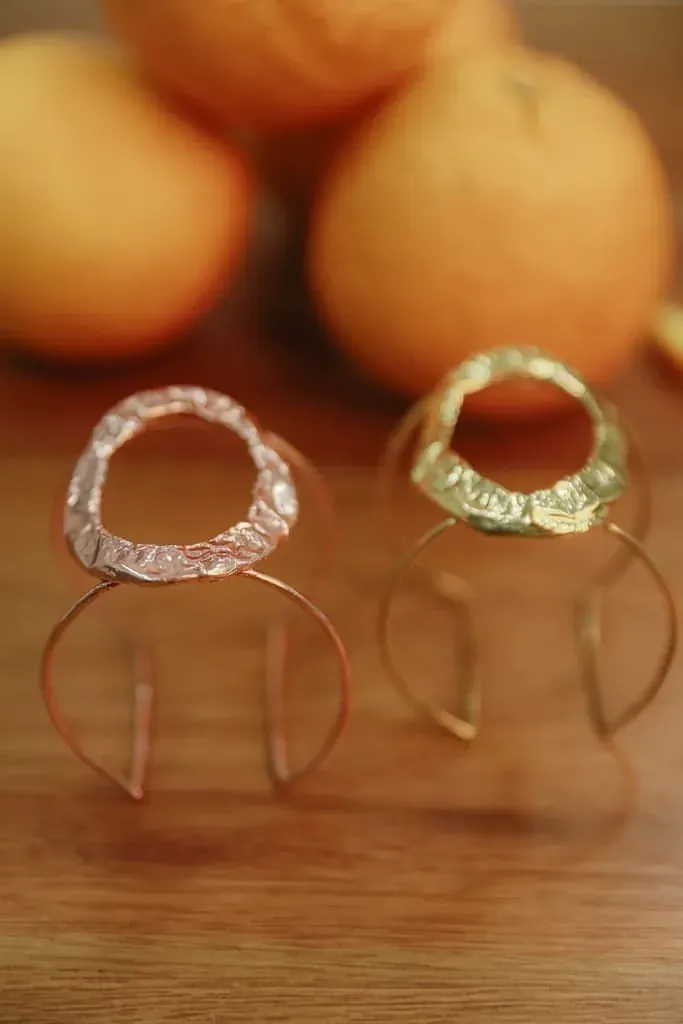 Oval Orange Bracelet