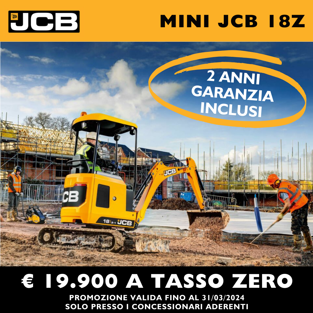 Promo Mini JCB I 8Z