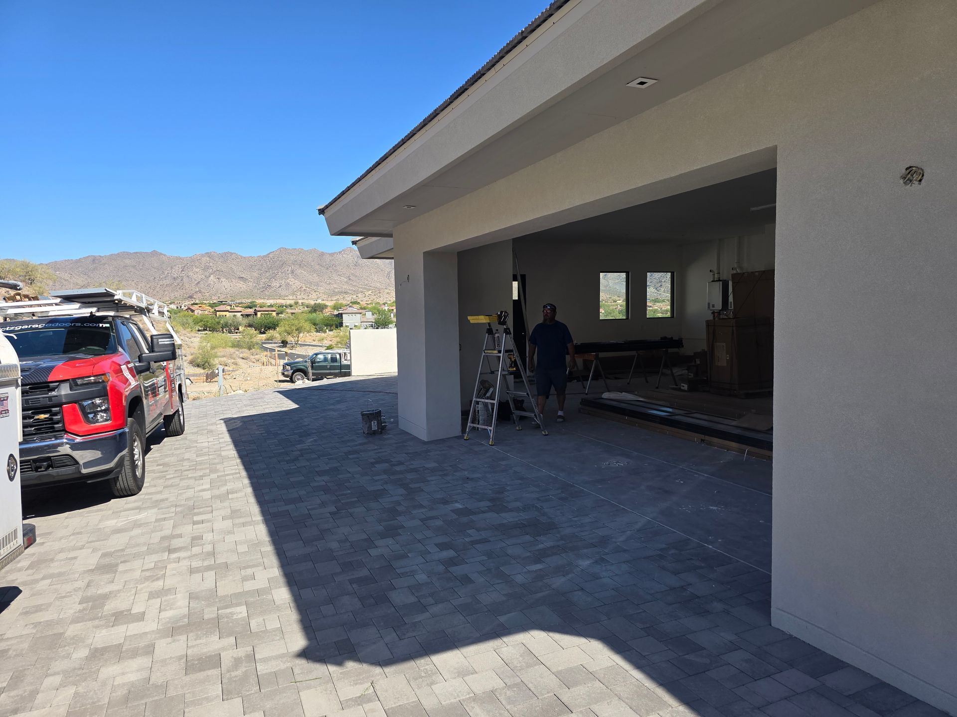 Before-new-garage-door-installation