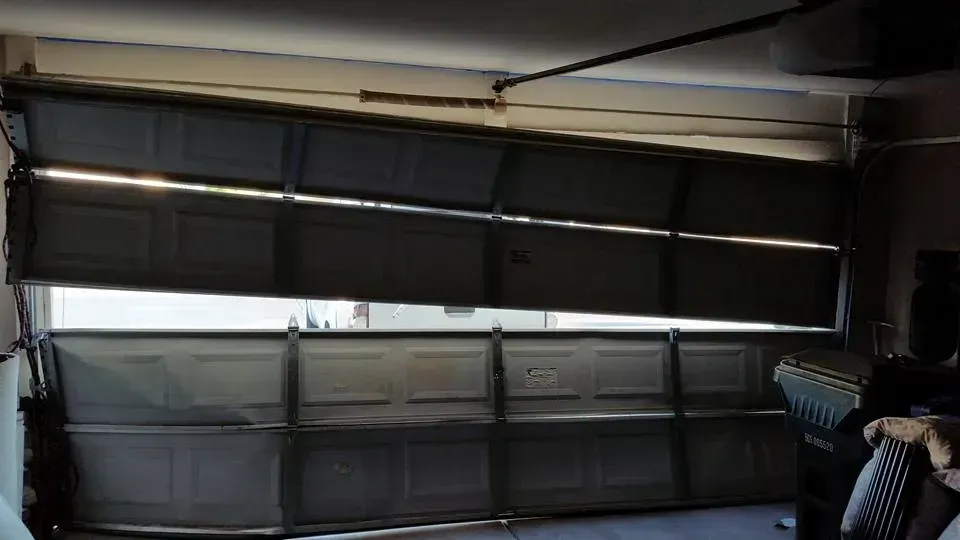 Precision garage door spring replacement in Gila Bend, AZ, performed by skilled JCTZ technician.