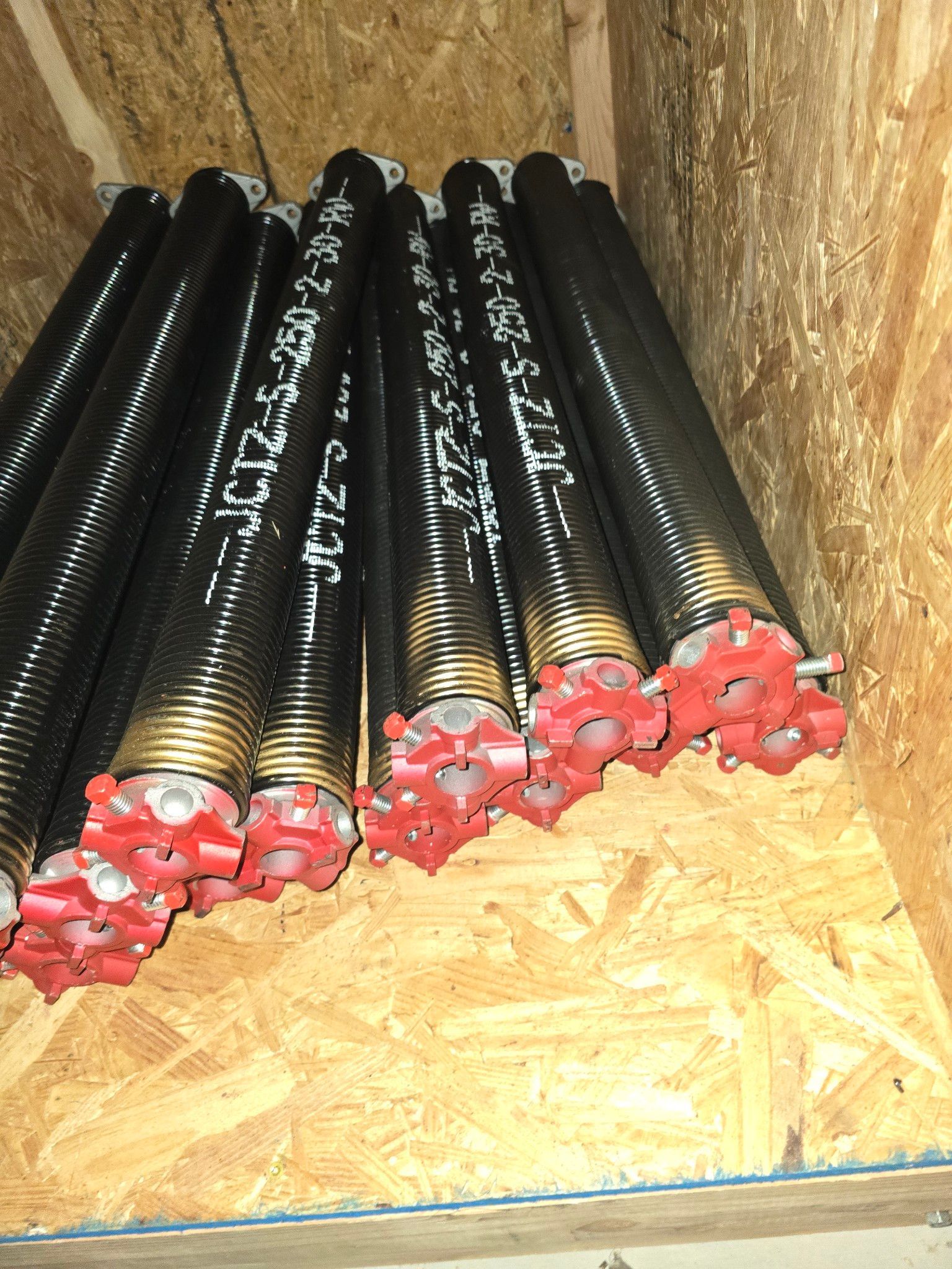 Garage Door Springs ready to install.