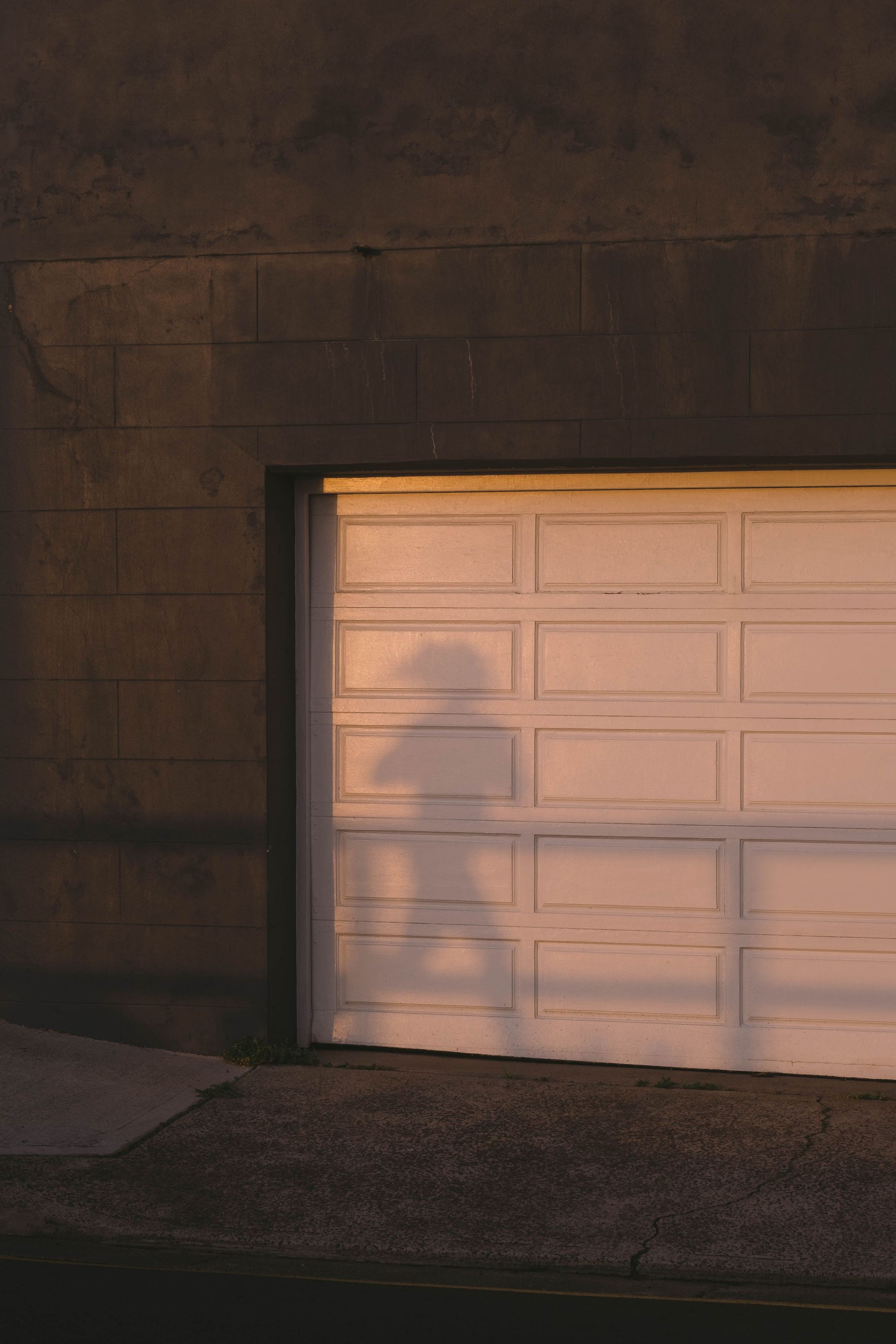 brand new garage door installed in Phoenix