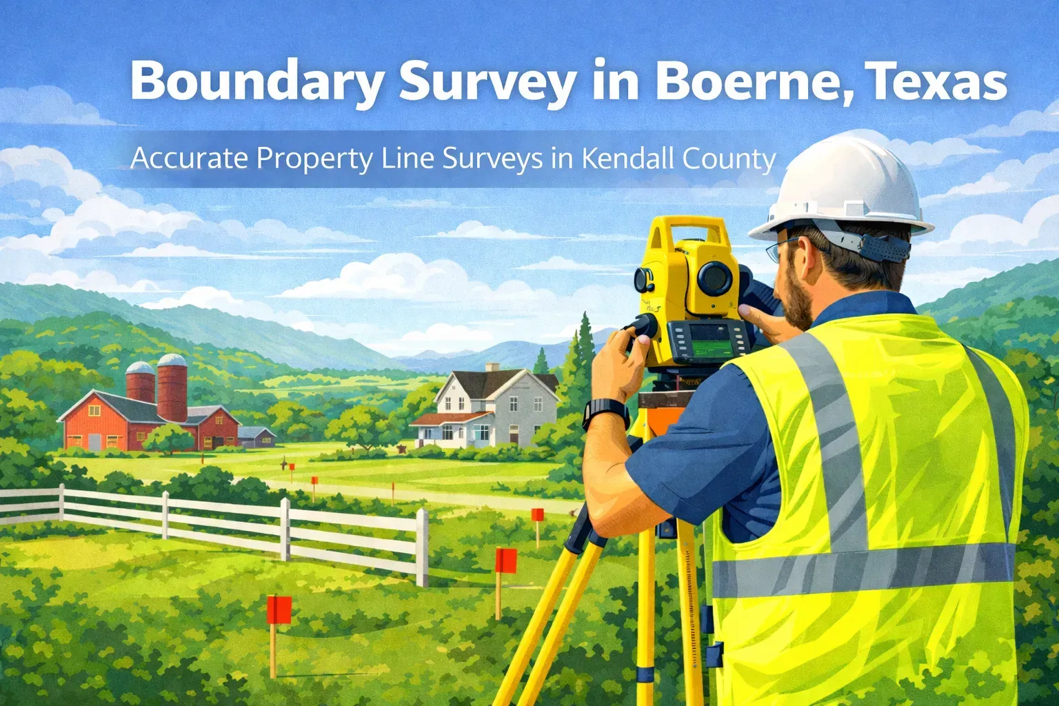 Boundary Survey in Boerne Texas