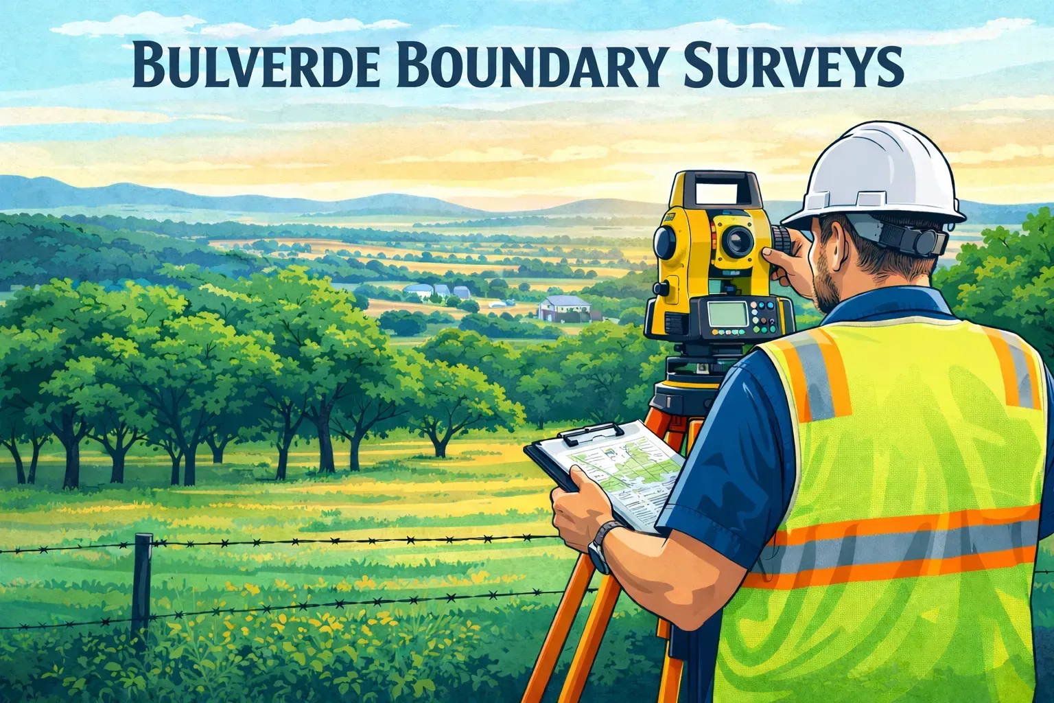 Boundary Survey in Bulverde Texas
