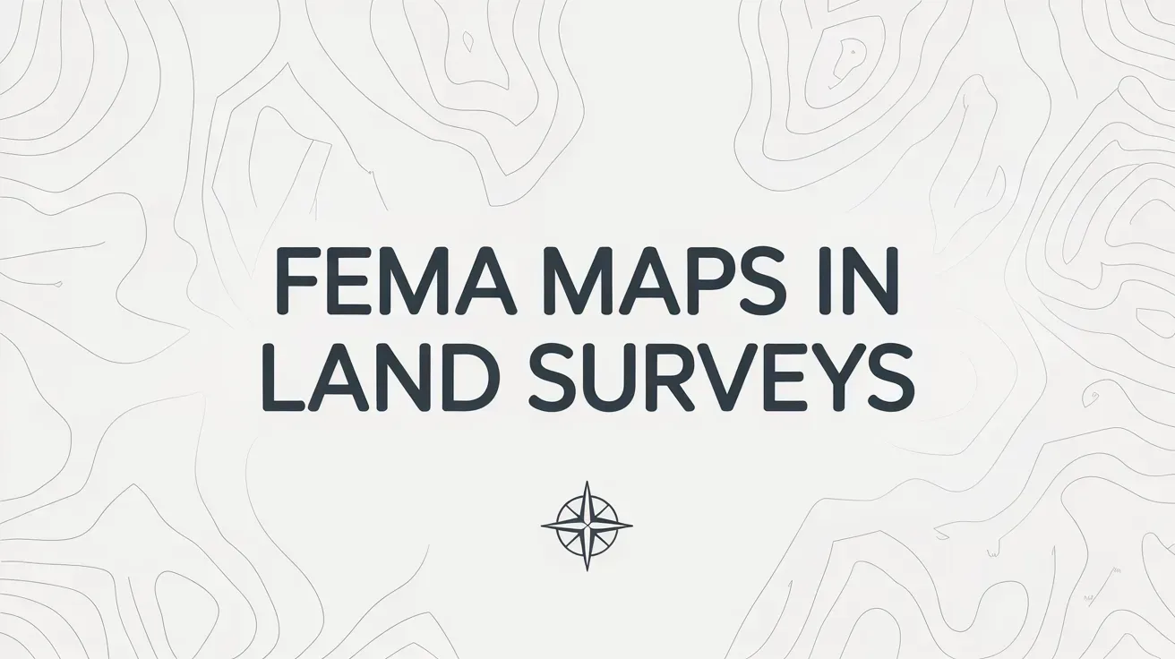 FEMA Maps in Land Surveys