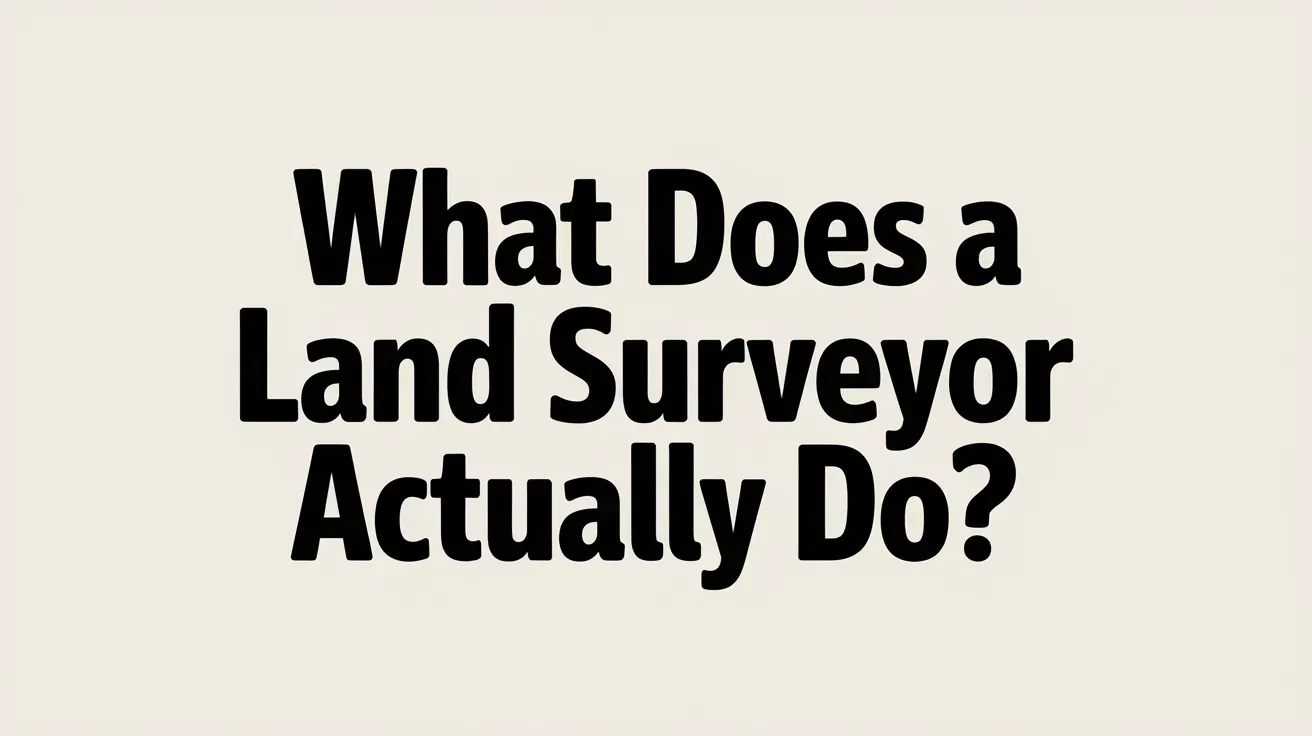 What is a Basic Land Survey San Antonio