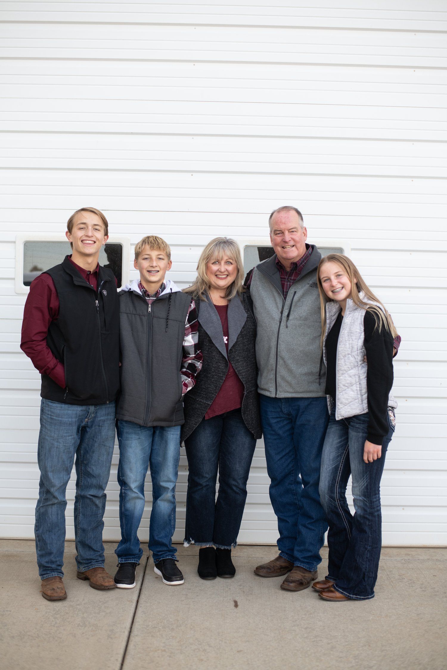 Johansson Family at their new ranch in Chico, CA.