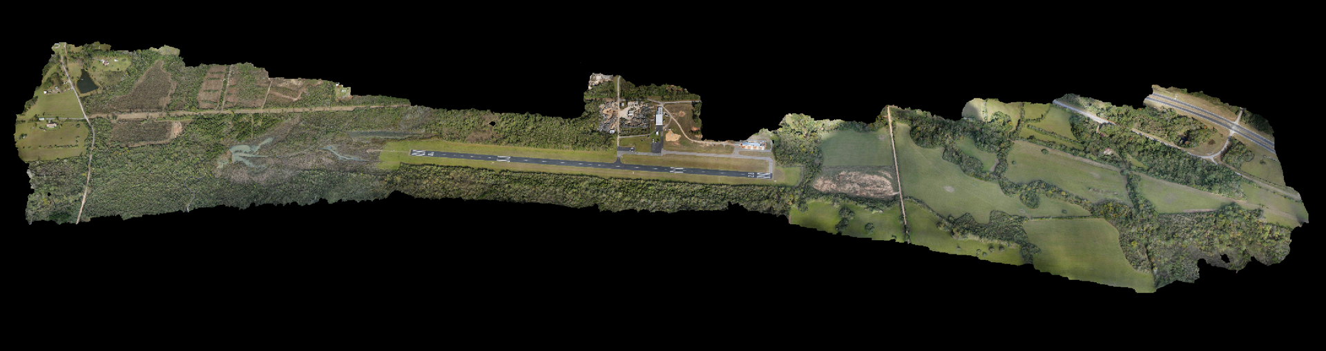 SISO Air drone mapping of Bibb CO Airport