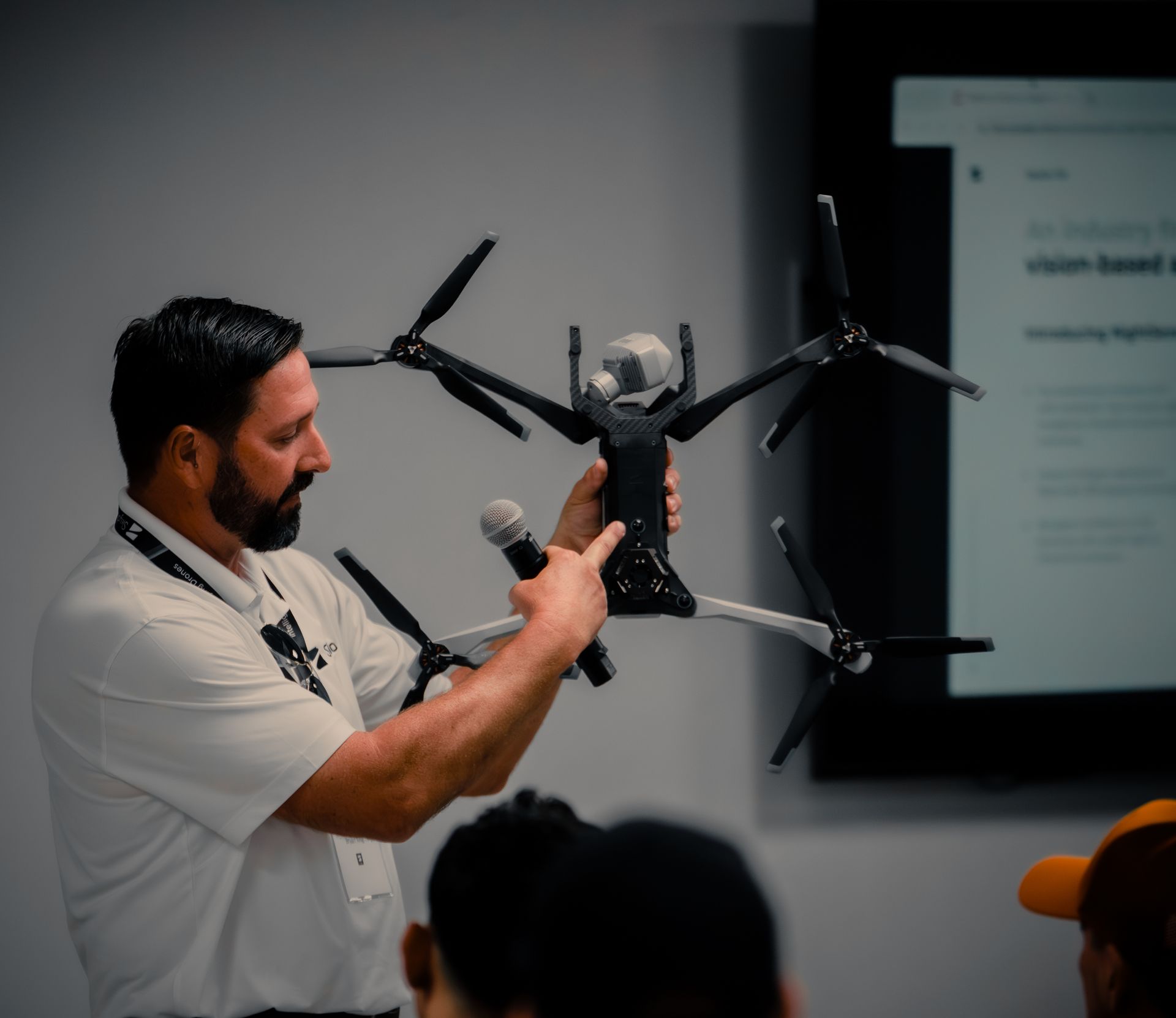 SISO Air drone expert teaching about DJI drones in Atlanta, GA